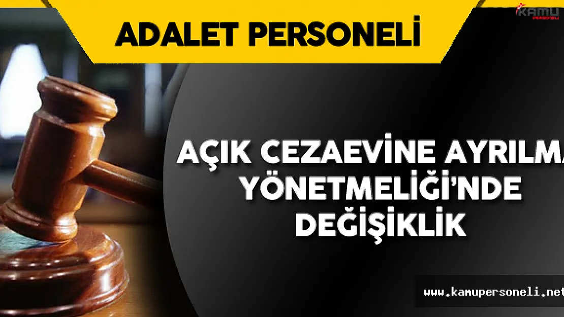 5 Yıldan Az Ceza Alan Hükümlülere Açık Cezaevi Yolu