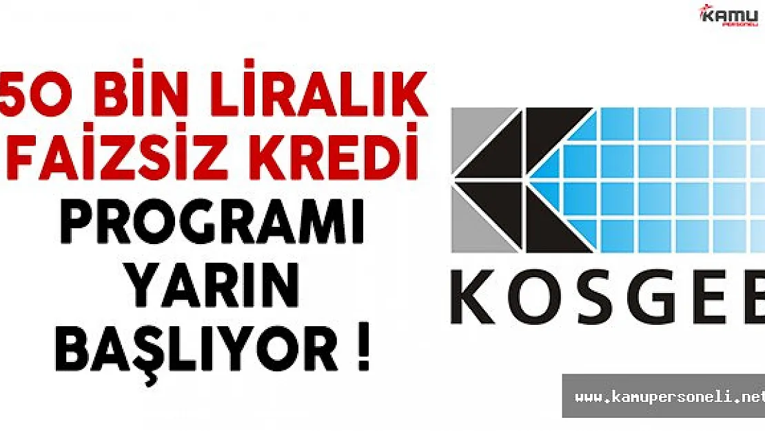 50 bin liralık KOSGEB destek programı başvuruları nasıl yapılacak?