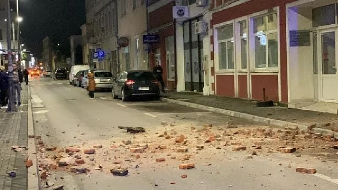 5,7 Büyüklüğünde Deprem Meydana Geldi! Bazı Binalar Zarar Gördü!
