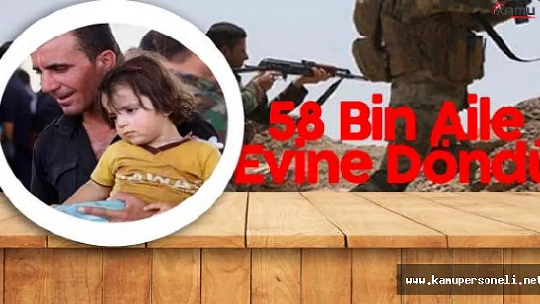 58 Bin Ailenin Vatan Hasreti Sona Erdi