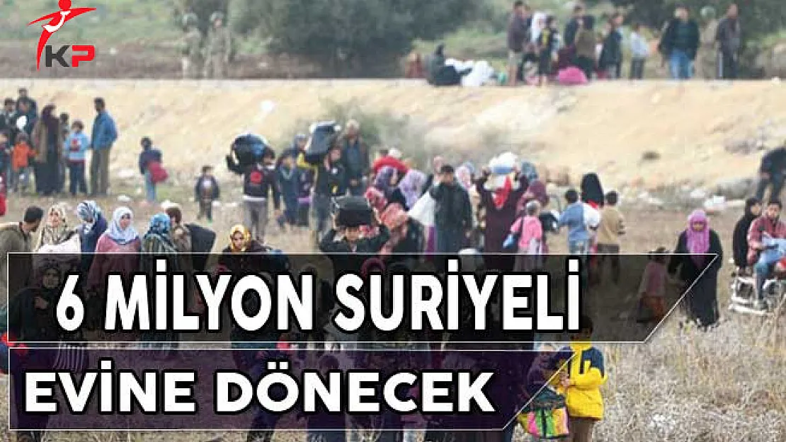 6 Milyon Suriyeli Mülteci Evine Dönecek