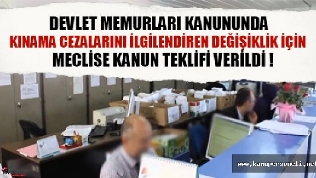657'de o maddenin çıkartılması için kanun teklifi verildi