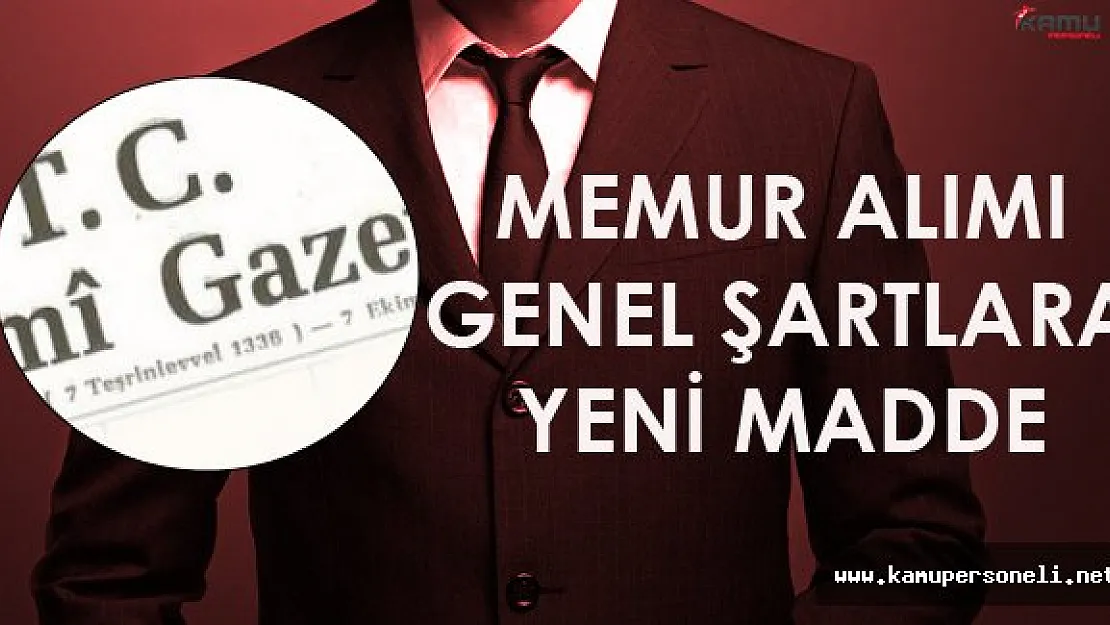 676 Sayılı KHK Yayımlandı ! Memur Alımları İle İlgili Önemli Düzenleme Yürürlüğe Girdi