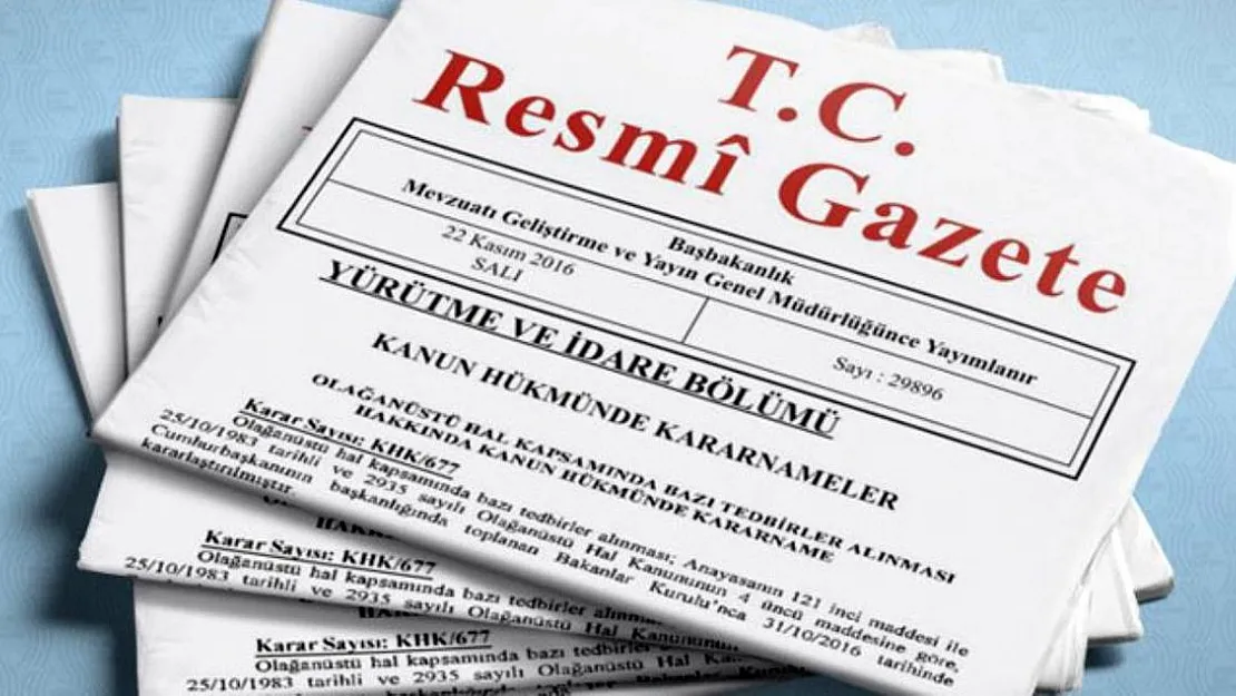7 Mayıs 2021 Cuma Resmi Gazete kararları yayımlandı! 2 önemli Cumhurbaşkanı Kararları duyuruldu!