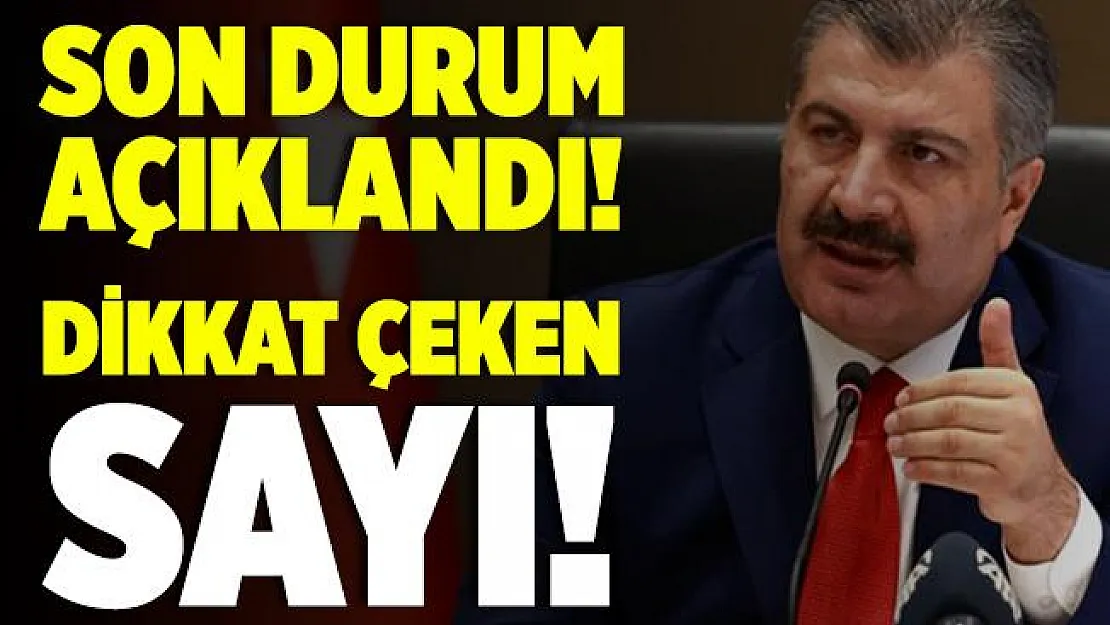 8 Ekim koronavirüs tablosu açıklandı! Kaç kişi hayatını kaybetti? Kaç yeni vaka tespit edildi?