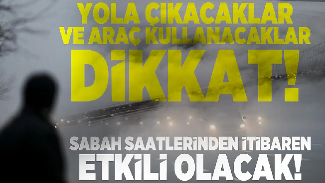 9 Kasım hava durumu il il Meteoroloji tarafından açıklandı! Sabah saatlerinden itibaren etkili olacak!