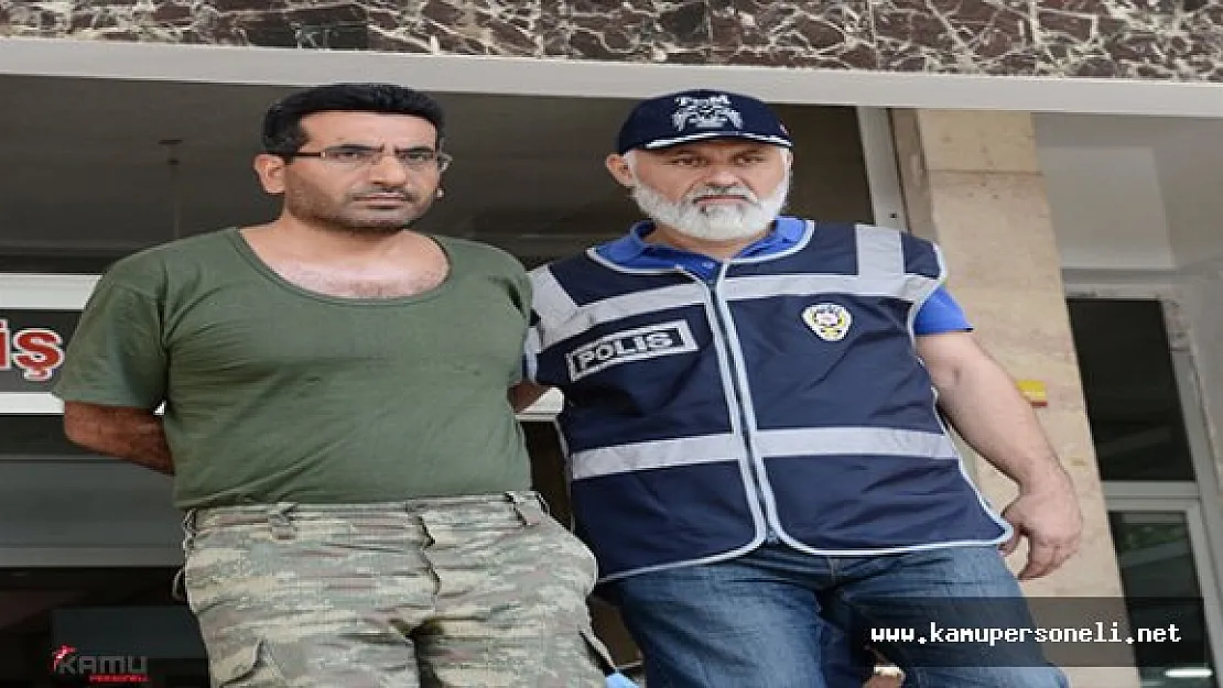 9 Rütbeli Asker Tutuklandı