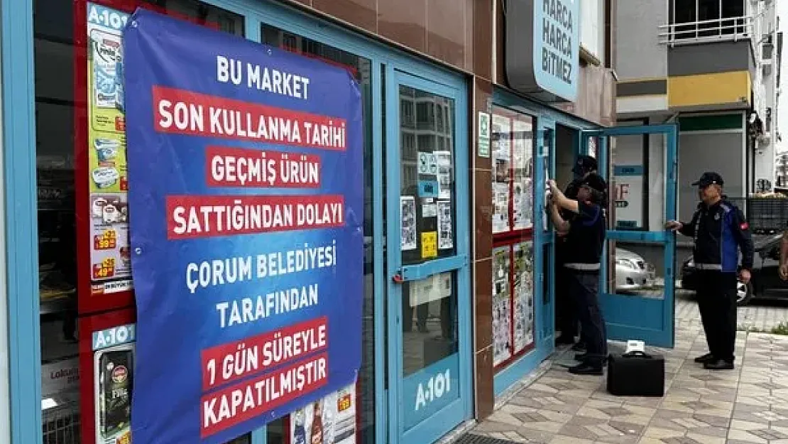 A101'de tarihi geçmiş ürün skandalı: 3 şube 1 günlüğüne kapatıldı