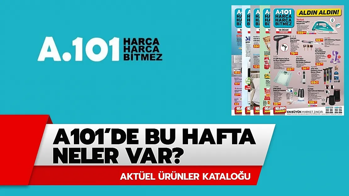 A101 İndirimli Aktüel Ürünlerini Duyurdu! 25 Ağustos'tan İtibaren Bu Fiyatlar Geçerli Olacak!