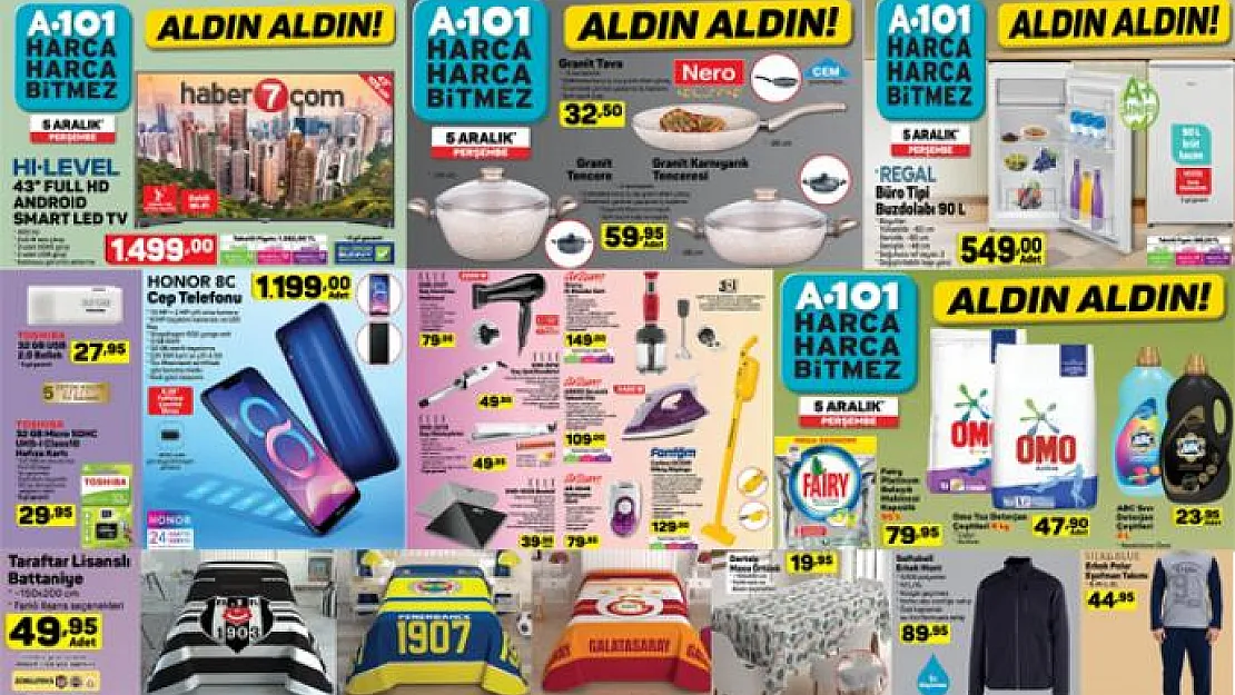 A101 indirimli ürünler listesi yayınlandı! 19 Mart 2020 aktüel ürünler kataloğunda neler var?