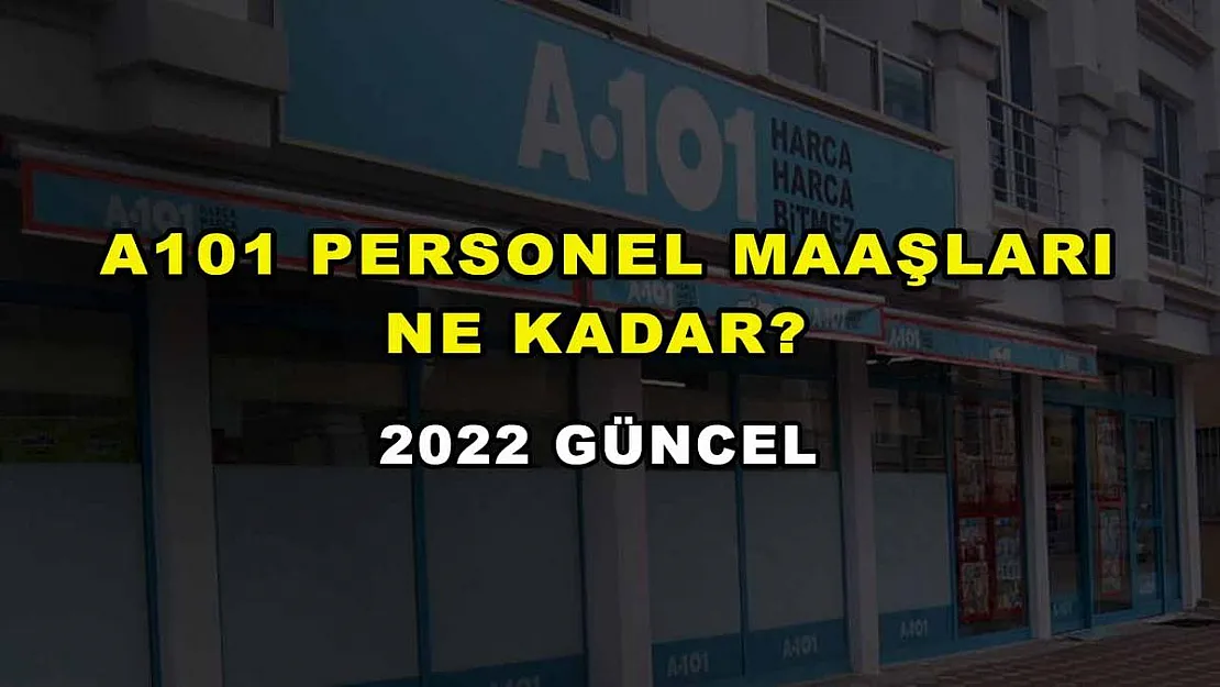 A101 Personel Maaşları Ne Kadar? 2022 Güncel