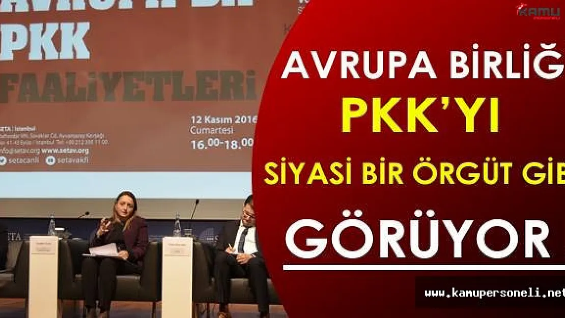 AB PKK'yı Siyasi Bir Örgüt Gibi Görüyor