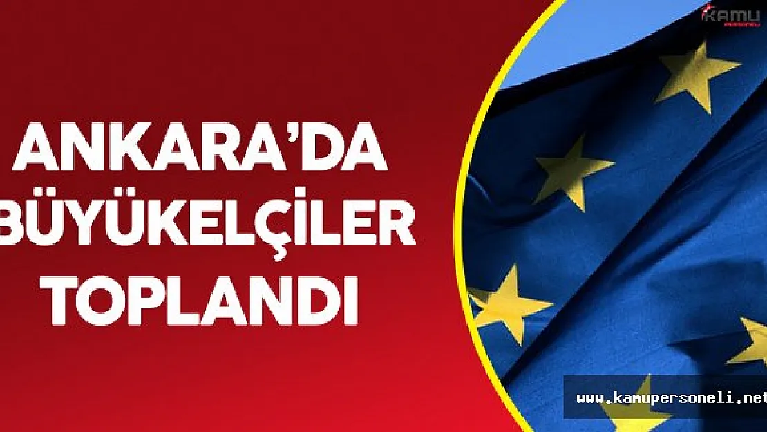 AB Üyesi Ülkelerin Büyükelçileri Acil Toplandı
