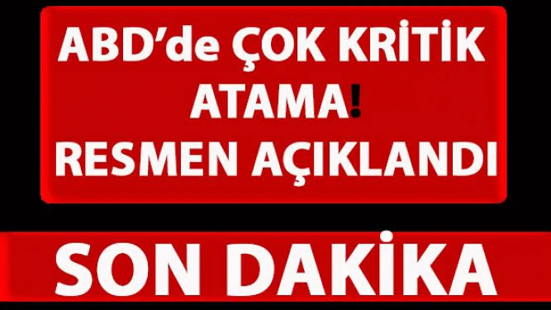 ABD Başkanı DEAŞ ile Mücadele Özel Temsilciliği'ne James Jeffrey atadı