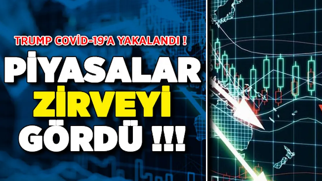 ABD Başkanı Trump ve Eşi Covid-19'a Yakalandı ! Piyasalar Zirve Yaptı