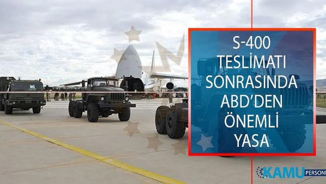 ABD, S-400 Teslimatı Sonrasında Rumlara Silah Ambargosunu Kaldıran Yasayı Kabul Etti!
