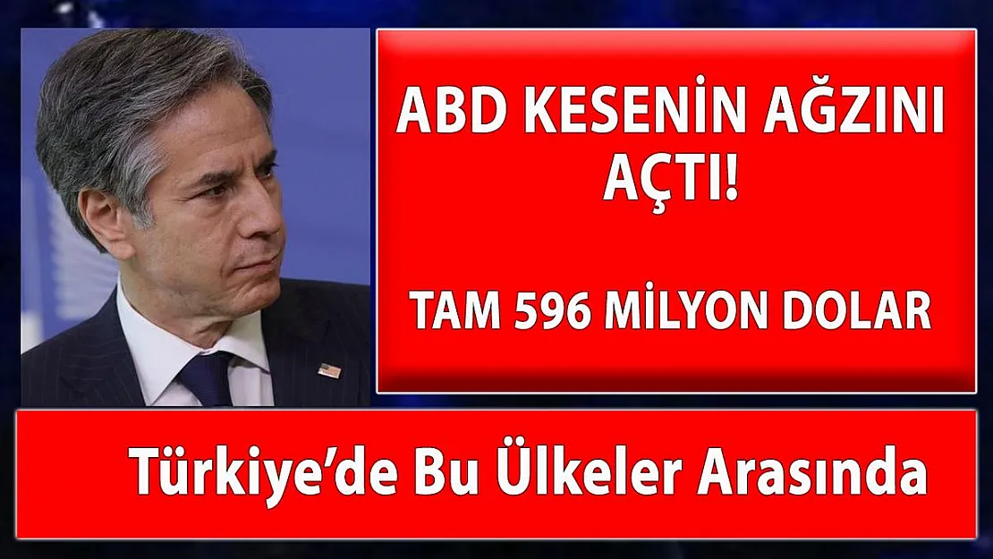 ABD Suriye krizi için Türkiye'ye para yardımı yapacak!
