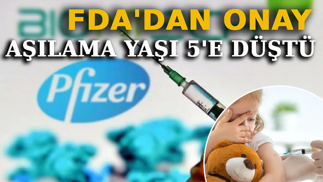 ABD'den 5-11 Yaş Grubuna Biontech Aşısı İçin Onay