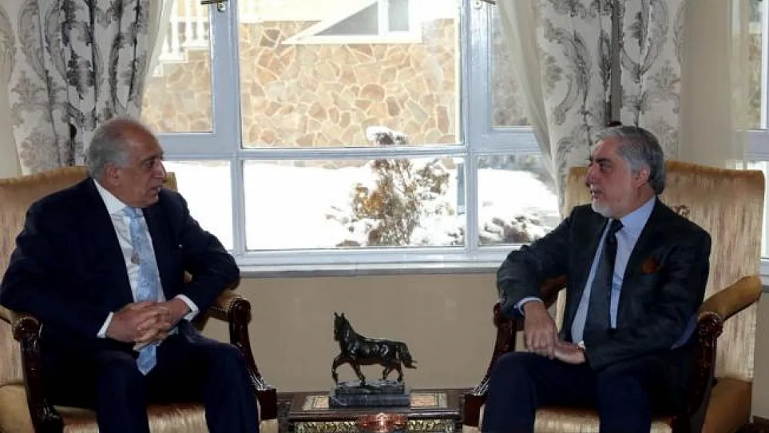 ABD'nin Afganistan özel temsilcisi Halilzad Kabil'de