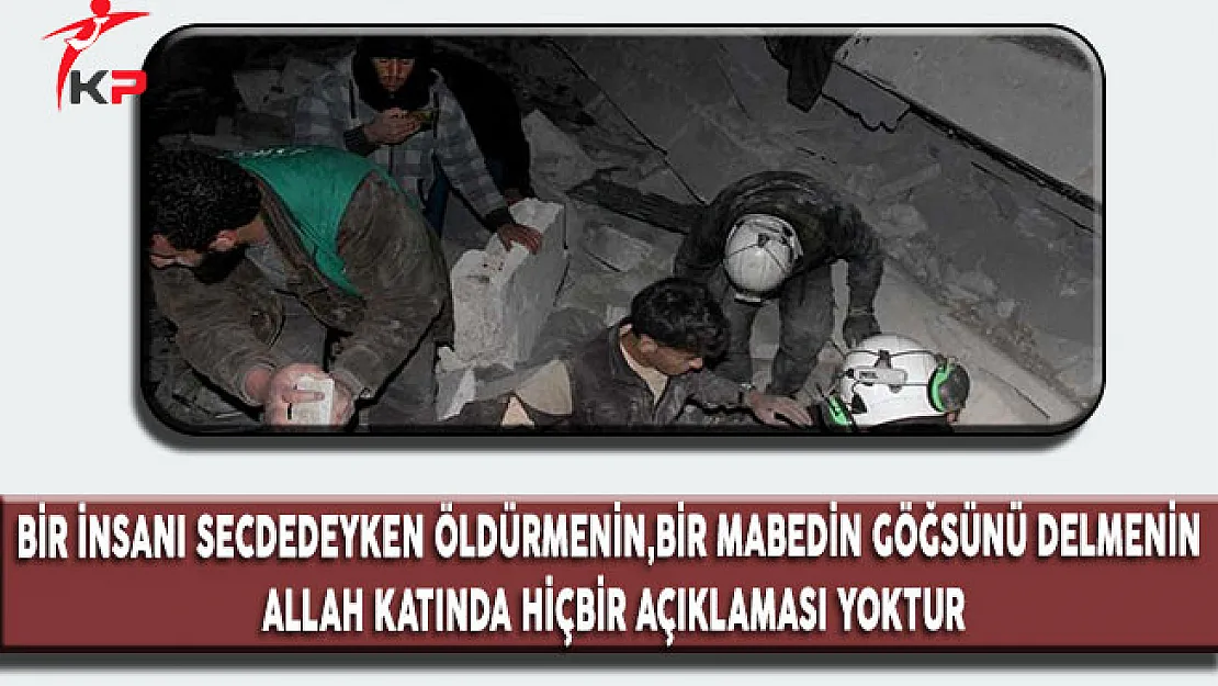 ABD'nin Cami Katliamına Türkiye'den Sert Tepki