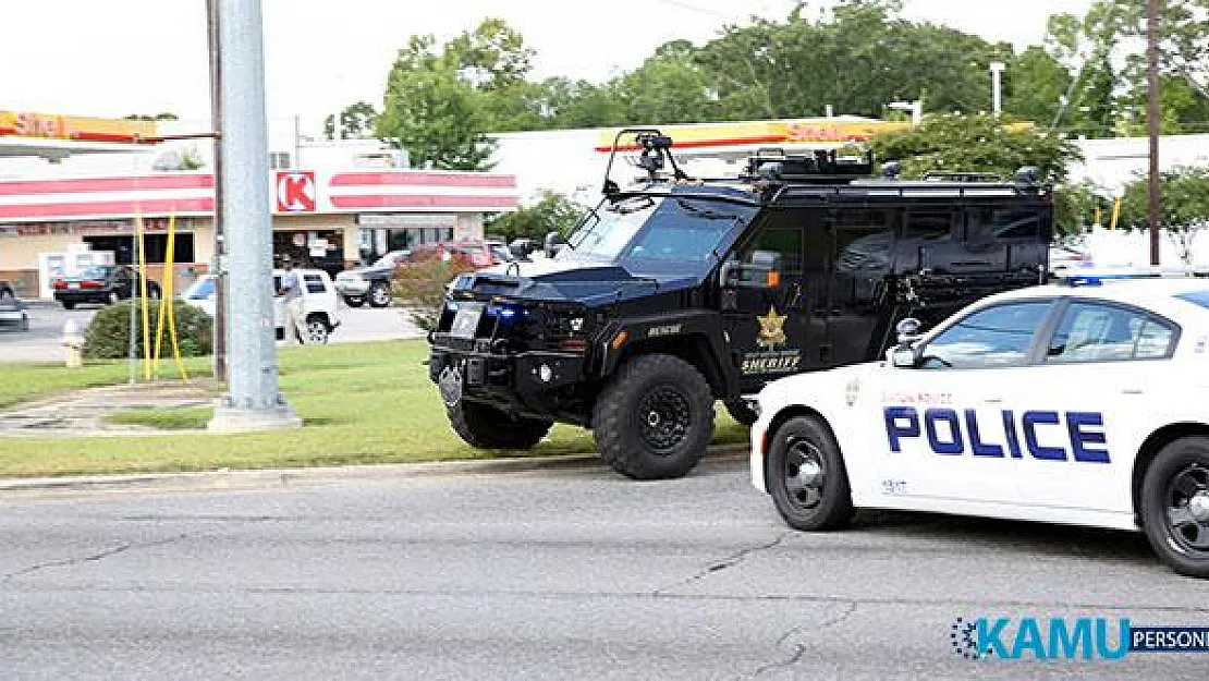 ABD'nin Louisiana Eyaletindeki Baton Rouge Kentinde Silahlı Saldırı! Yaralı Var