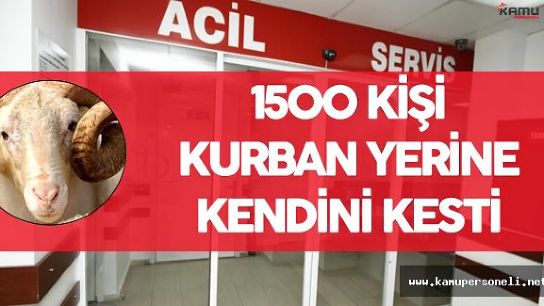 Acemi Kasaplar Hastanelere Akın Etti