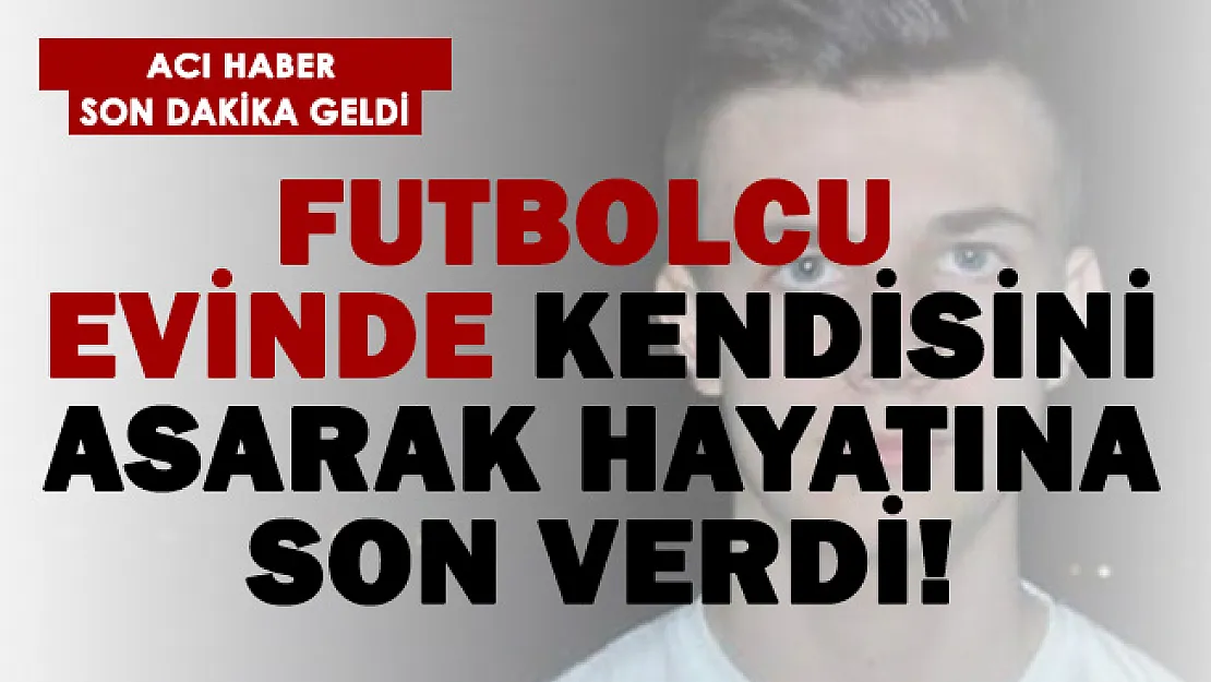 Acı haber: Futbolcu kendisini asarak hayatına son verdi!