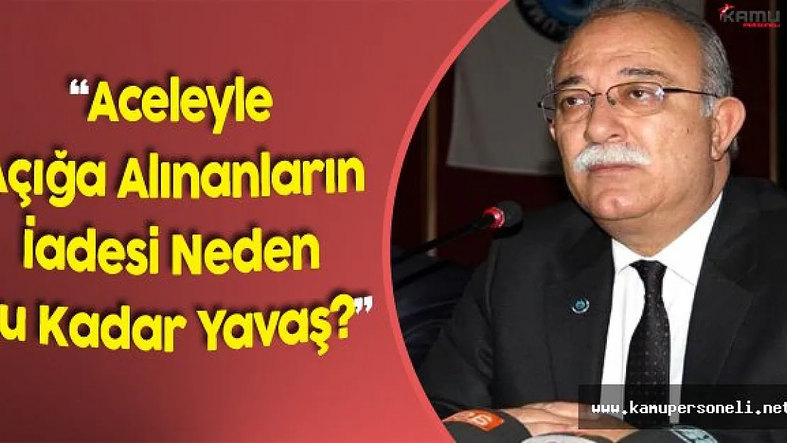 Açığa Almalar 'Şimşek Hızıyla' Göreve İadeler 'Karışık'