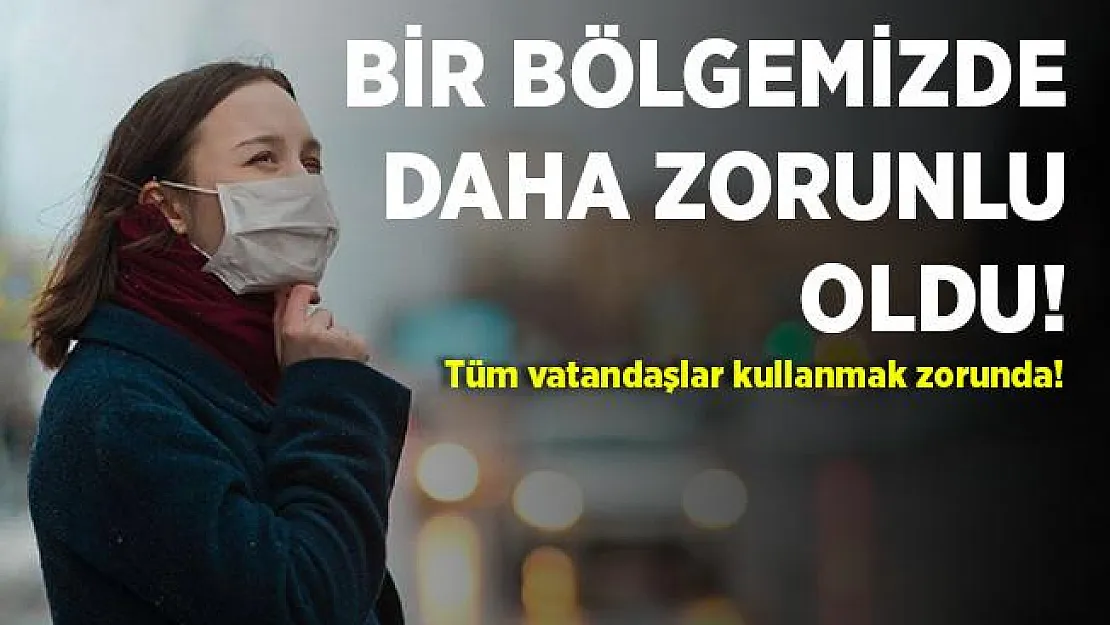Açıklama yapıldı! O bölgemizde artık resmen zorunlu oldu!