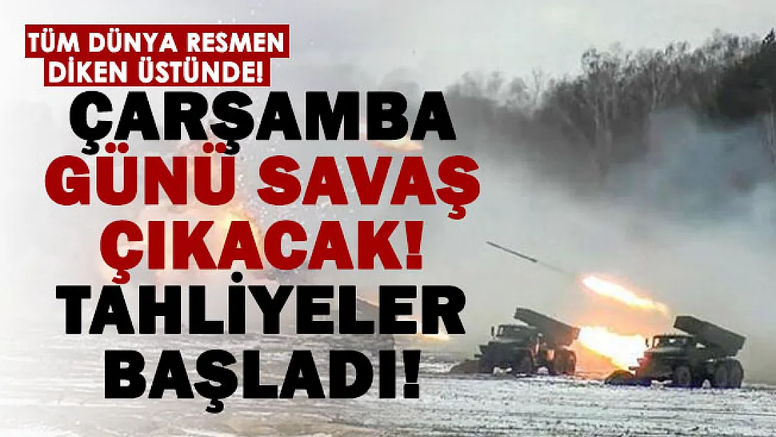 Acil duyuruldu! Çarşamba günü savaş çıkacak! Savaş gemileri Karadeniz'de..