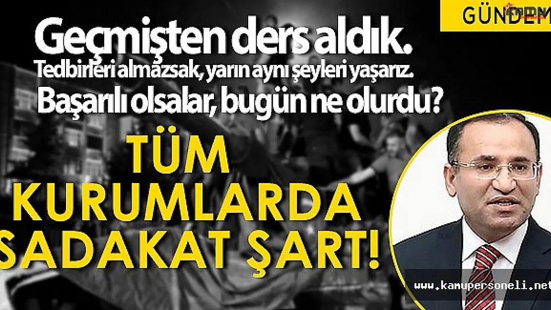 Adalet Bakanı: &quotSadece Almanya'da 500 Bin Memur Kamudan Ayıklandı"