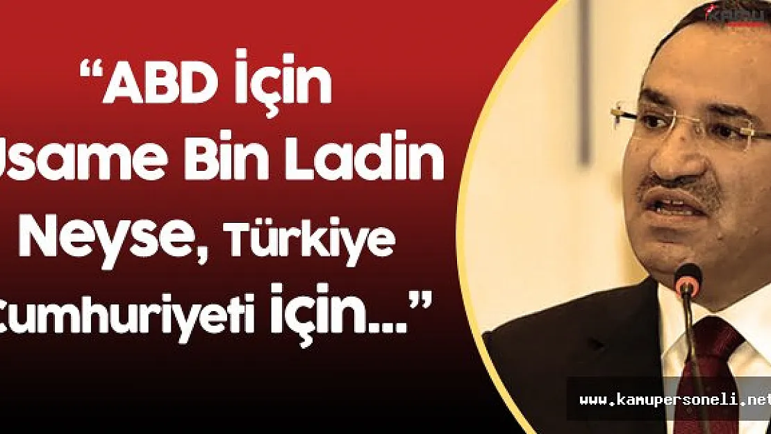 Adalet Bakanı Terörist Başının İadesi İçin ABD'ye Gitti
