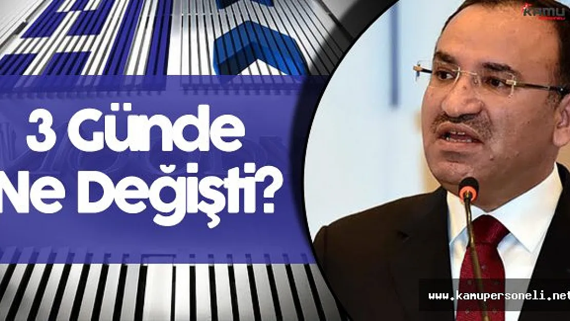 Adalet Bakanı'ndan Moody's' Tepkisi: " Üç Günde Ne Değişti?"