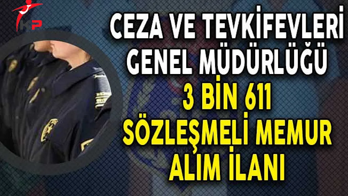 Adalet Bakanlığı CTE 3611 Memur Alım İlanı Yayımlandı!