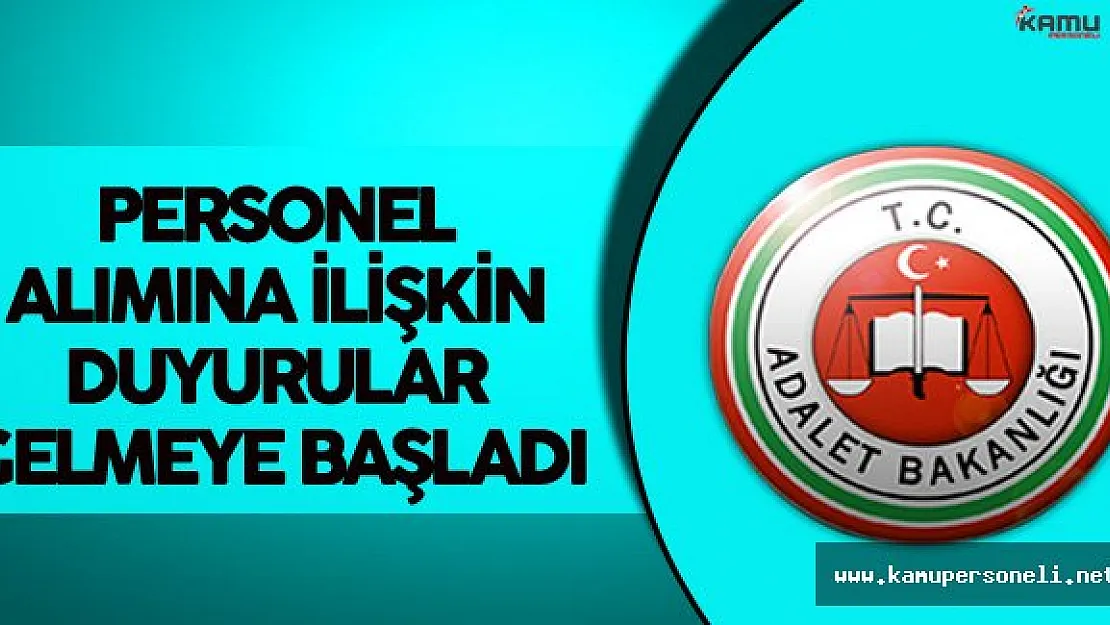 Adalet Bakanlığı Memur Alımı için Adayların Sınav Heyecanı Başladı