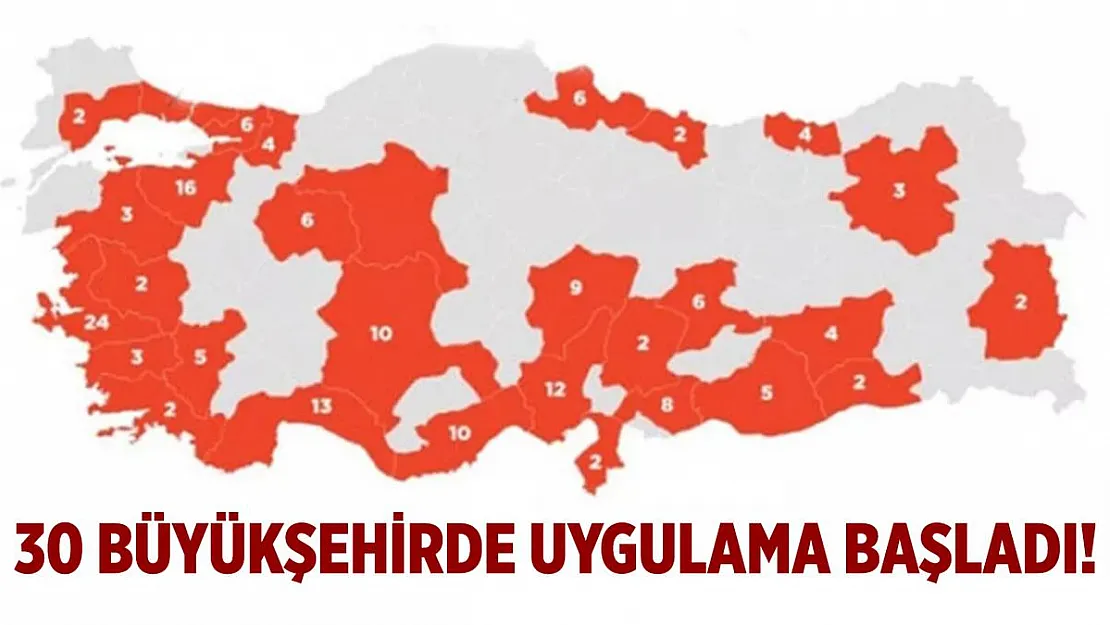Adalet Bakanlığı resmen duyurdu! 30 büyükşehirde uygulanmaya başladı!