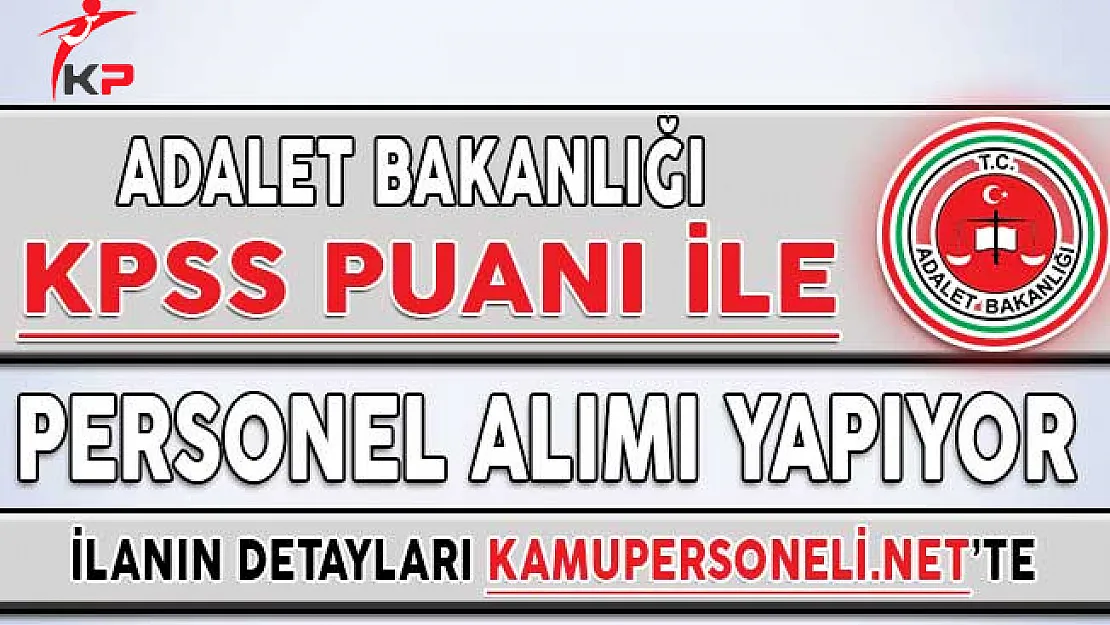 Adalet Bakanlığı Stajyer Kontrolör Alıyor ! Başvurular Sona Eriyor