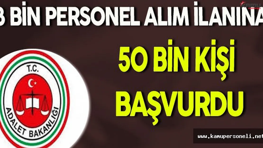 Adalet Bakanlığı'nın Hakim Savcı Alımına Rekor Başvuru !