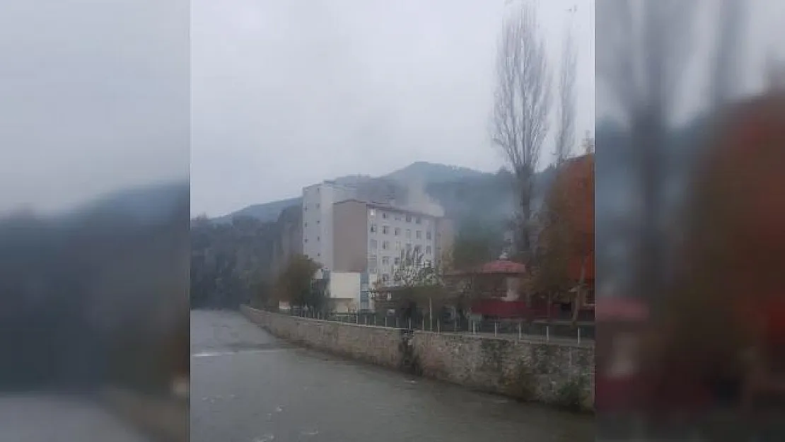 Adana öğrenci pansiyonunda yangın
