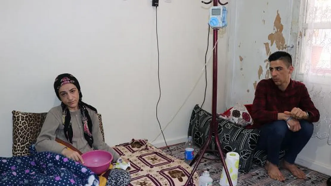 Adana'da su zannederek içtiği tuz ruhu nedeniyle mamayla beslenmek zorunda kaldı