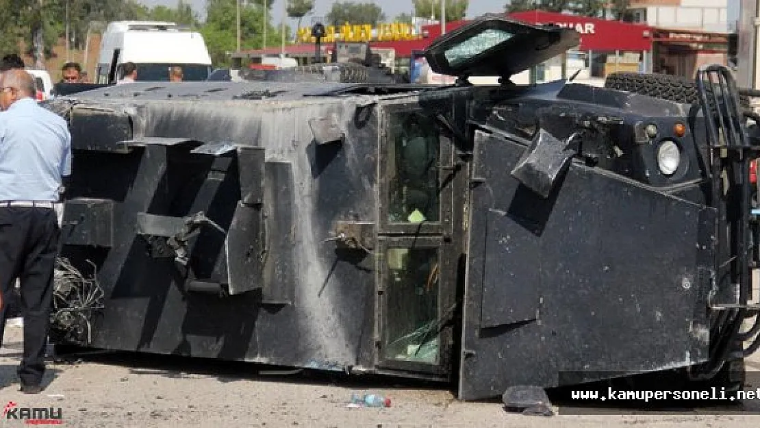 Adana'da Zırhlı Aracın Devrilmesi Sonucu Bir Polis Şehit Oldu