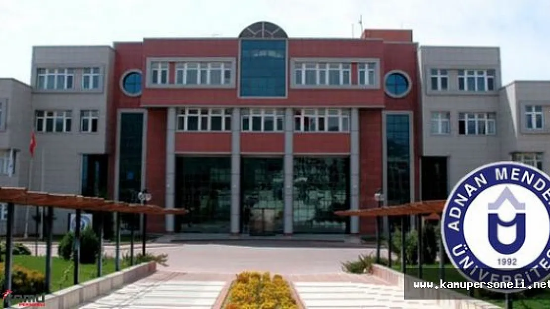 Adnan Menderes Üniversitesi 27 Akademik Personel Alacak