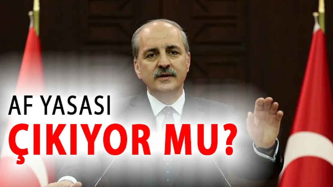 Af Yasası Çıkacak Mı? Numan Kurtulmuş'tan Son Dakika Açıklaması Geldi!