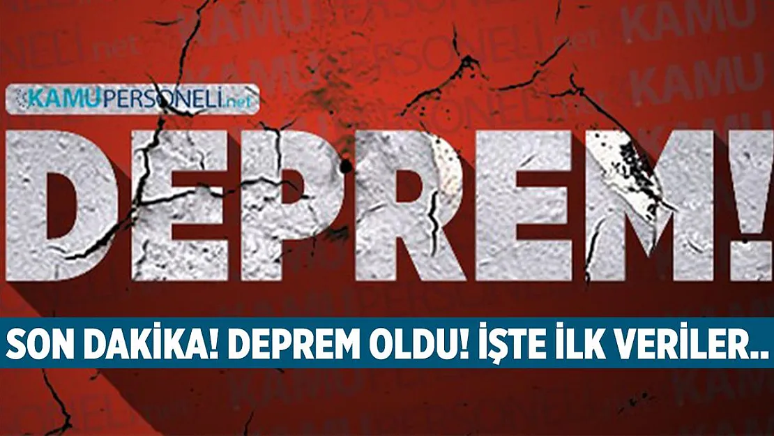 AFAD son dakika duyurdu! Ege bölgesinde korkutan deprem!