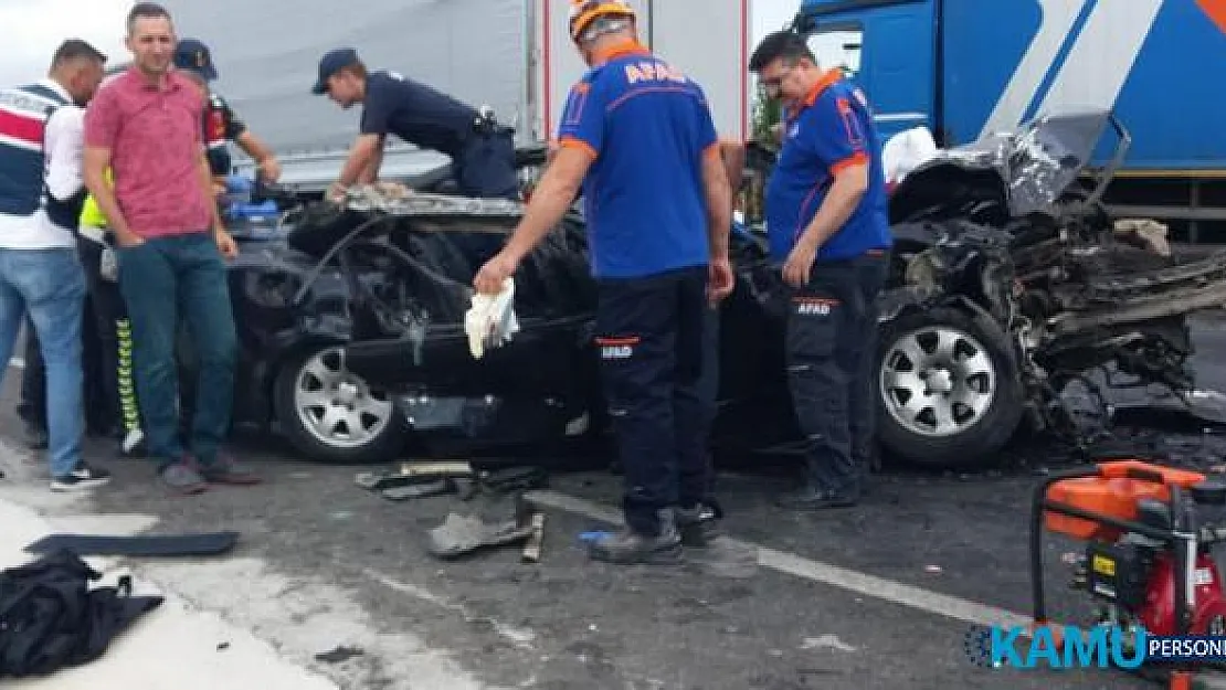 Afyonkarahisar-Konya karayolunda ölümlü trafik kazası! Ölü ve yaralılar var