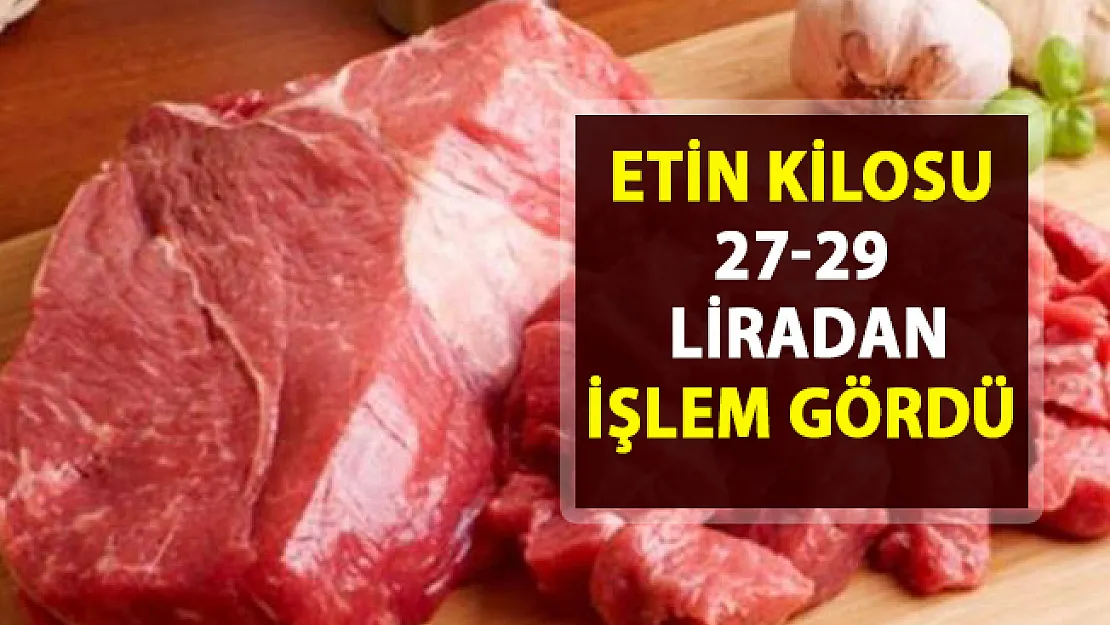 Afyonkarahisar Ticaret Borsası et fiyatları