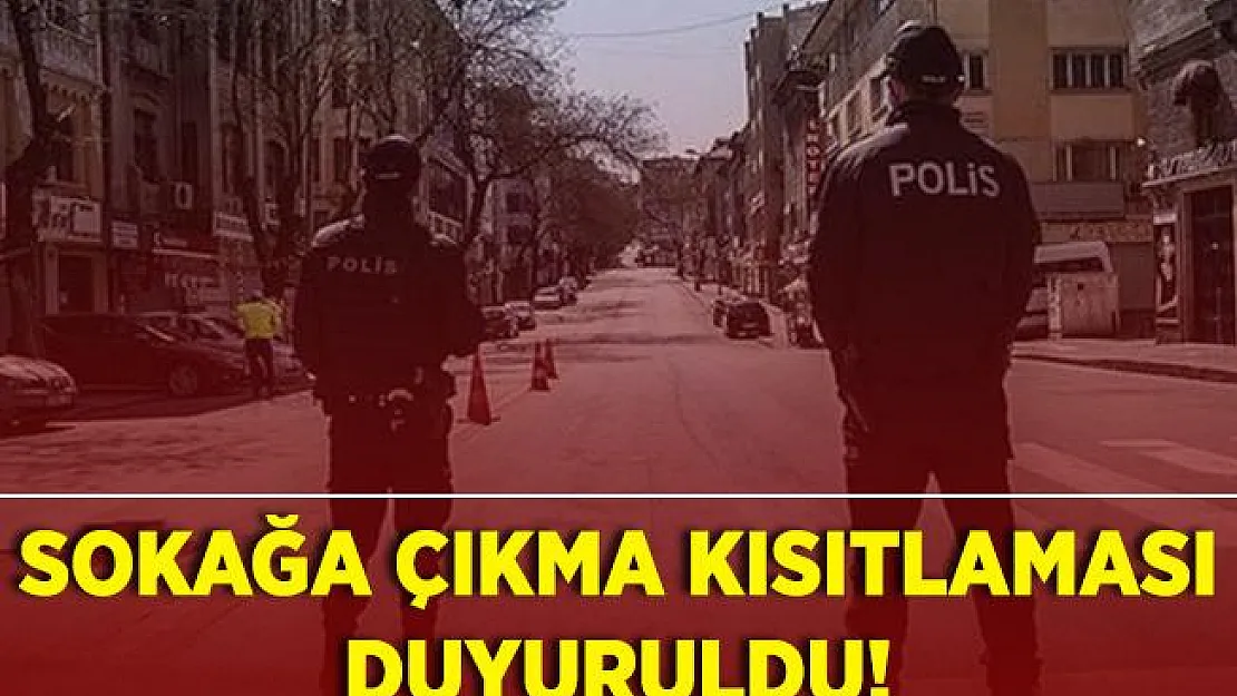 Afyonkarahisar'da 65 yaş üstü vatandaşlara sokağa çıkma kısıtlaması getirildi!