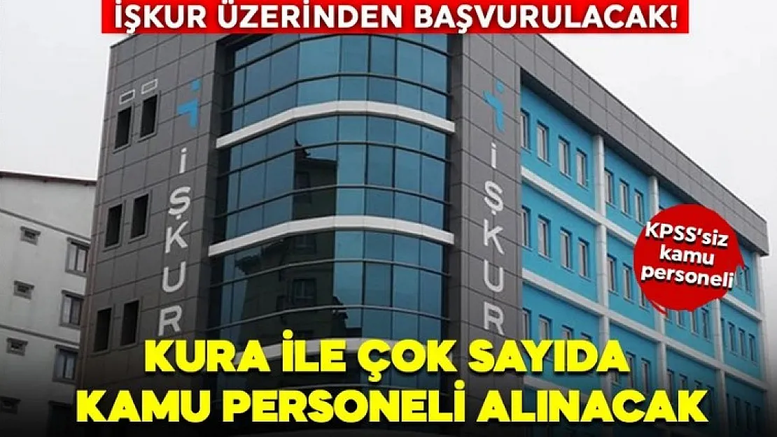 Ağustos ayı kamu işçisi alım ilanları yayımlandı! KPSS şartı yok, en az ilkokul mezunu herkes başvurabilir: 5 Ağustos'ta bitecek