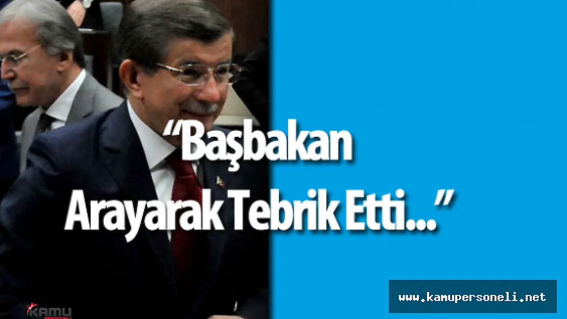 Ahmet Davutoğlu Binali Yıldırım'ı Arayarak Tebrik Etti