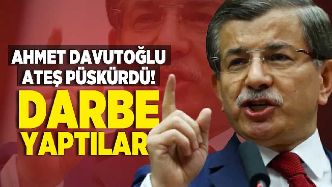Ahmet Davutoğlu Şehir Üniversitesi kararı sonrasında ateş püskürdü! Darbe yaptılar!
